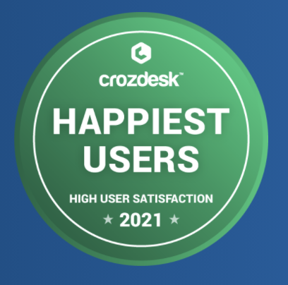 Crozdesk: Happiest Users 2021