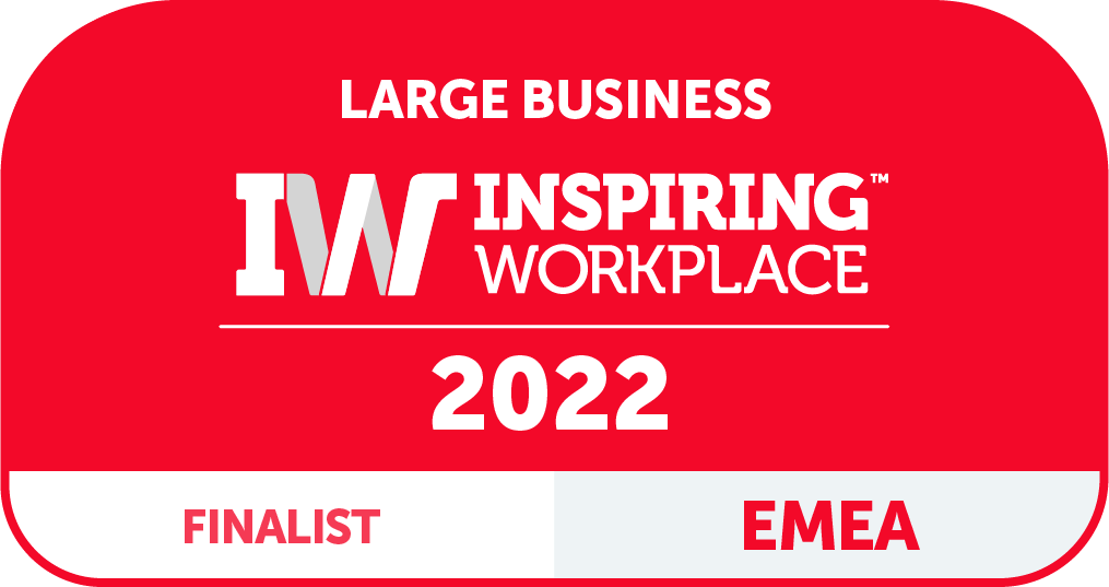 EMEA Inspiring Workplace Awards Finalist 2022